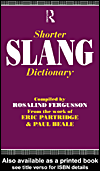 Title details for Shorter Slang Dictionary by Eric Partridge - Available